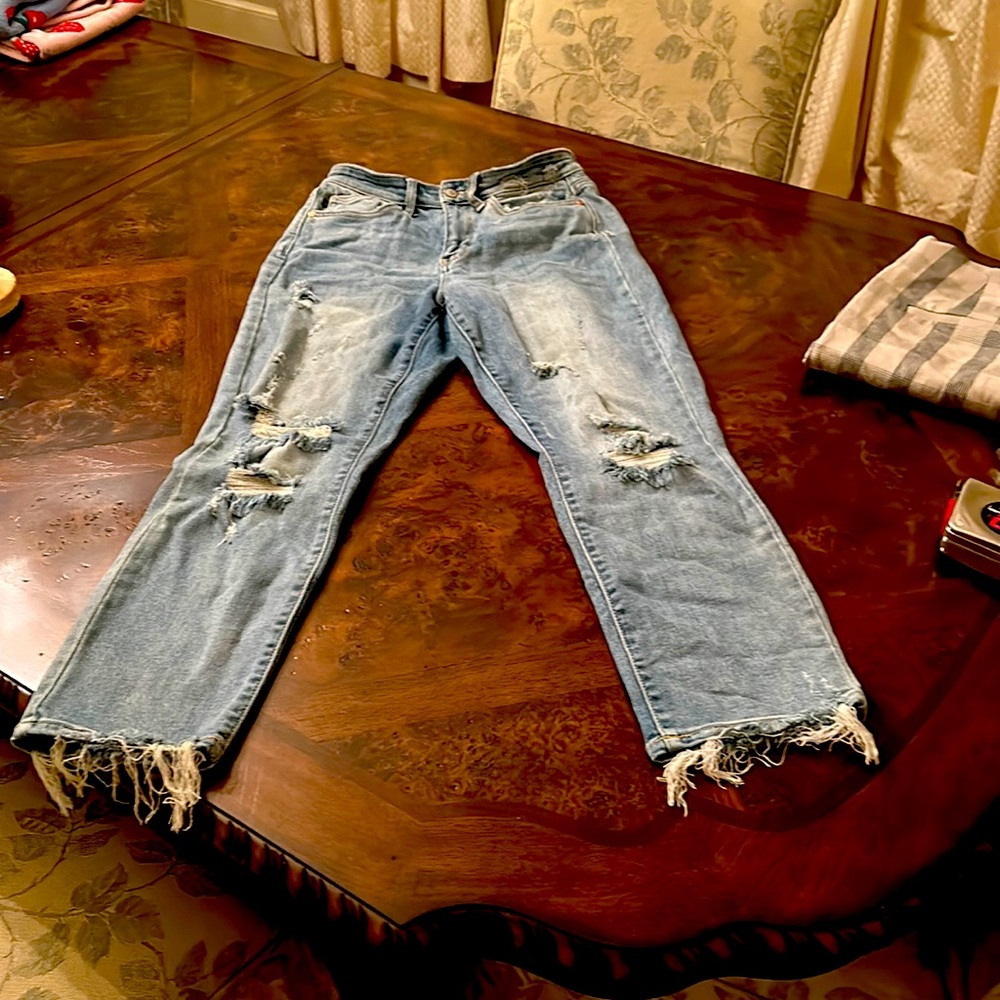 Judy blue straight leg jeans. Super cute
